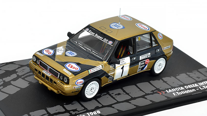 Lancia Delta Integrale Rally Elpa Halkidikis - 1:43 SpecialC. časopis s modelem