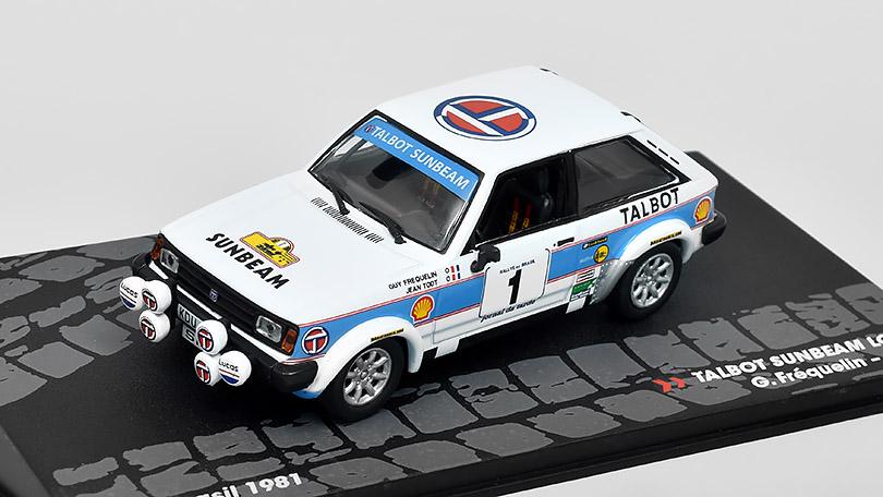 Talbot Sunbeam Lotus #1 Rally Brasil 1981 J.Todt 1:43 - SpecialC. časopis s mode