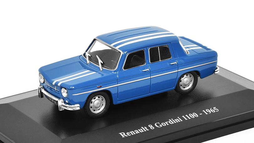 Renault 8 Gordini 1100 1965 1:43 - Eligor časopis s modelem