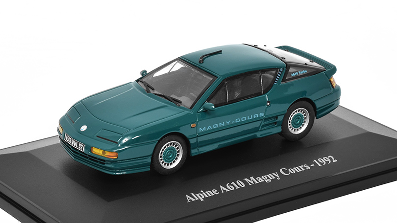 Renault Alpine A 610 Magny Cours 1992 1:43 - Eligor časopis s modelem