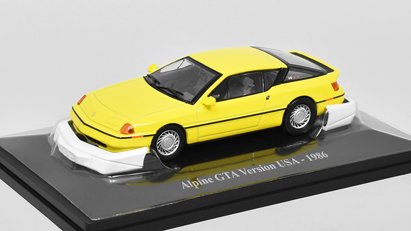 Renault Alpine GTA Version USA 1986 1:43 - Eligor časopis s modelem