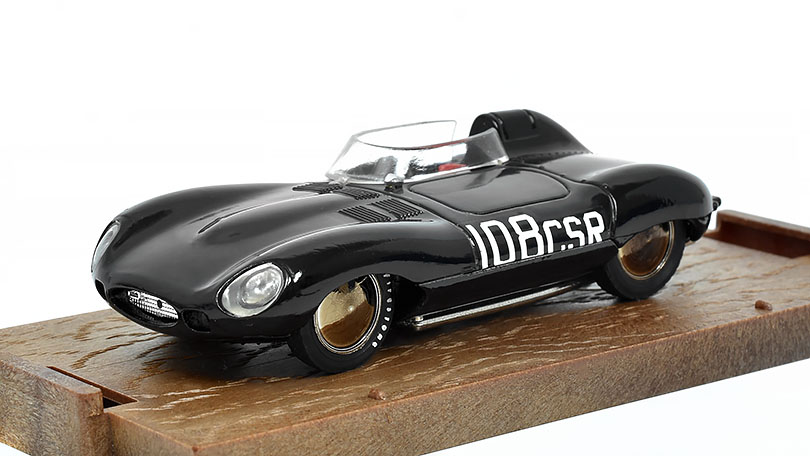 Jaguar D-Type #108CSR 1954-60 HP 260 černá 1:43 - Brumm - Model ze sbírky