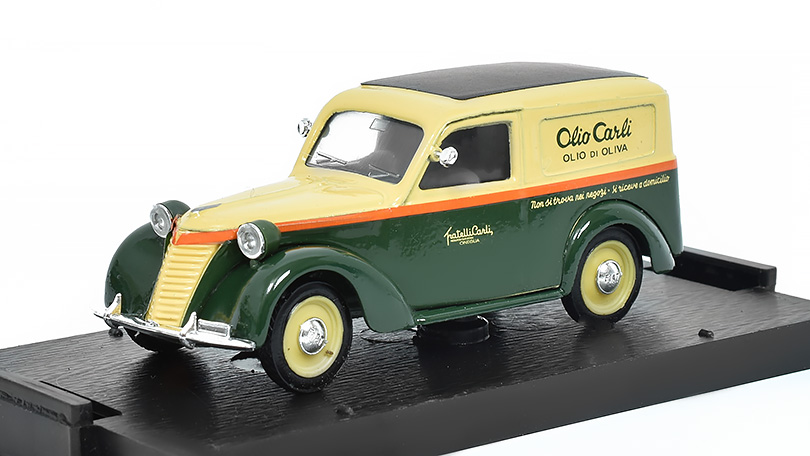 Fiat 1100E Furgone Olio Carli 1946 1:43 - Brumm - Model ze sbírky