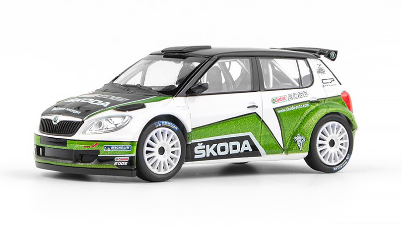 Škoda Fabia II FL S2000 2010 Škoda Motorsport Design 2012 1:43 - Abrex