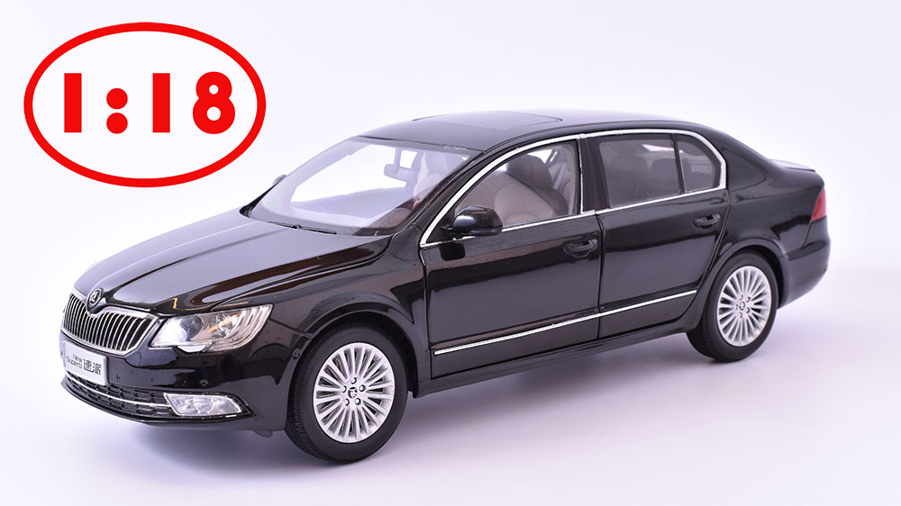 Škoda Superb 2 FL 2013 Černá 1:18 - Abrex BAZAROVÉ ZBOŽÍ