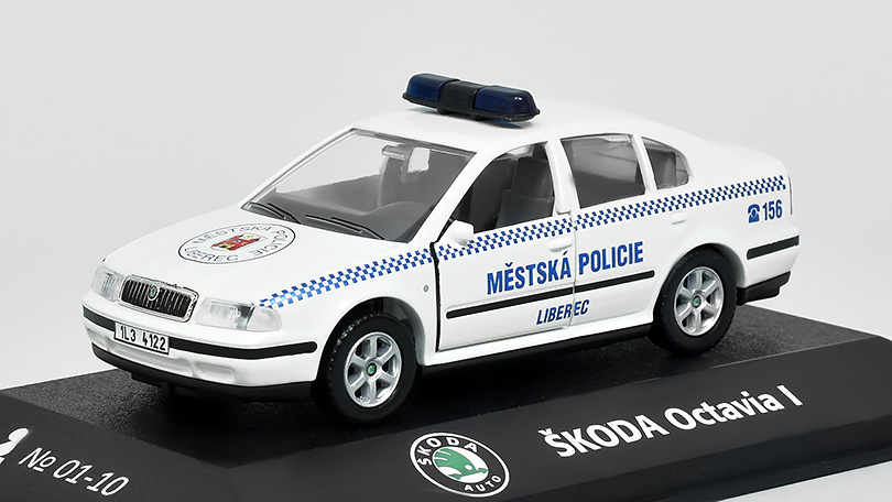 Škoda Octavia I Městská policie Liberec 1:43 - KADEN