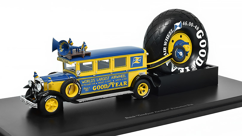 Buick Goodyear Airwheel Promotion Bus 1:43 - AUTOCULT