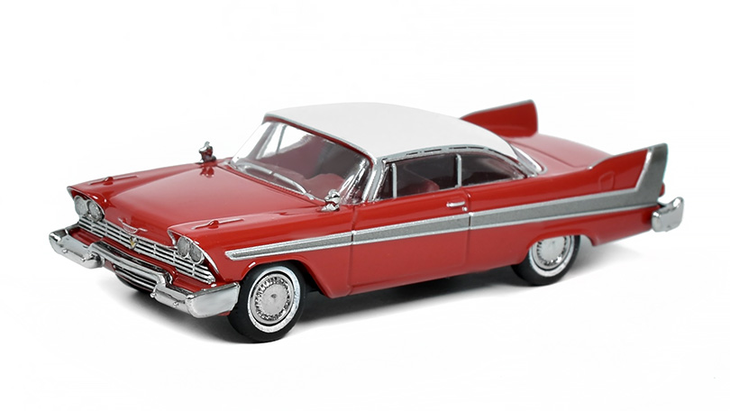 Plymouth Fury 1958 červená / bílá 1:87 - Brekina