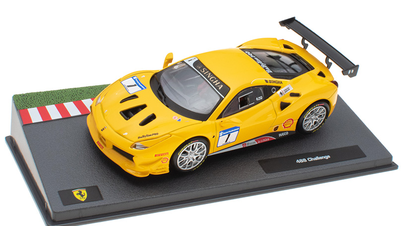 Ferrari 488 Challenge #1 1:43 - SpecialC časopis s modelem