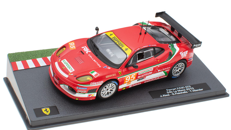 Ferrari F430 GT2 #95 24h Le Mans 2010 1:43 - SpecialC časopis s modelem