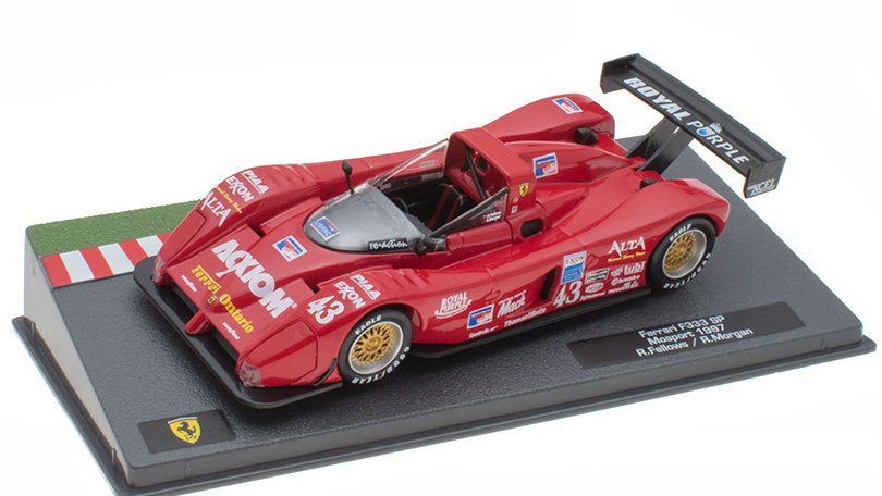 Ferrari F333 SP #43 Mosport 1997 1:43 - SpecialC časopis s modelem