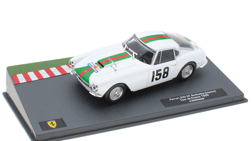 Ferrari 250 GT Berlinetta #158 Tour de France 1:43 - SpecialC časopis s modelem