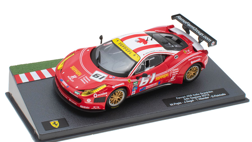 Ferrari 458 Italia Grand-Am 24h Daytona 2013 - 1:43 - SpecialC časopis s modelem