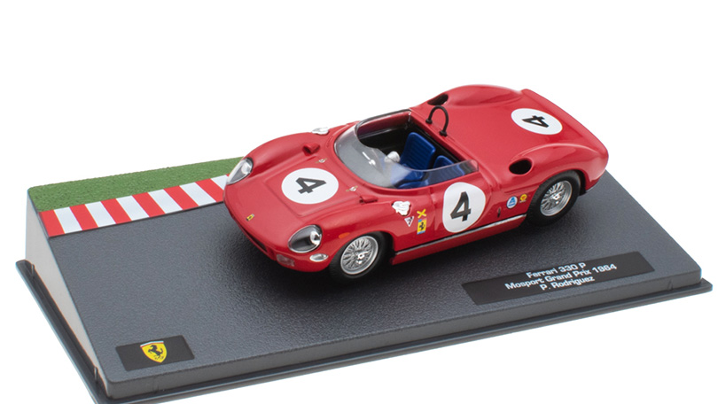 Ferrari 330 P #4 Mosport Grand Prix 1964 1:43 - SpecialC časopis s modelem