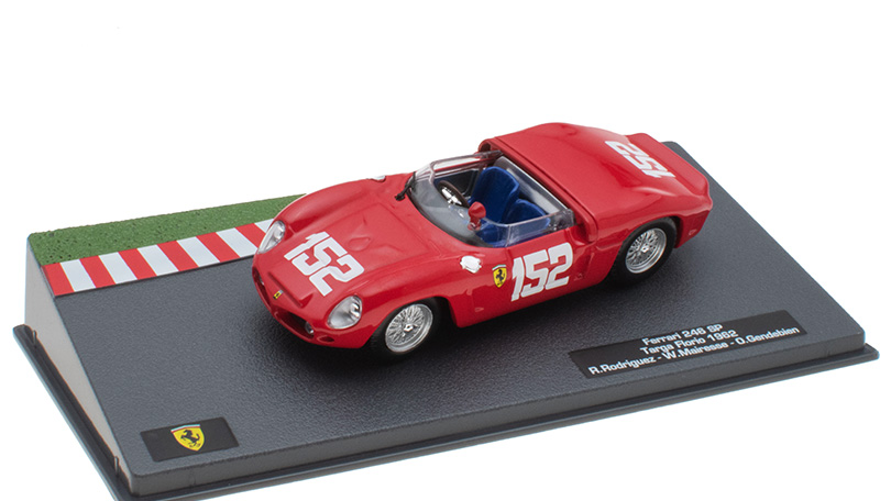 Ferrari 246 SP #152 Targa Florio 1962 1:43 - SpecialC časopis s modelem