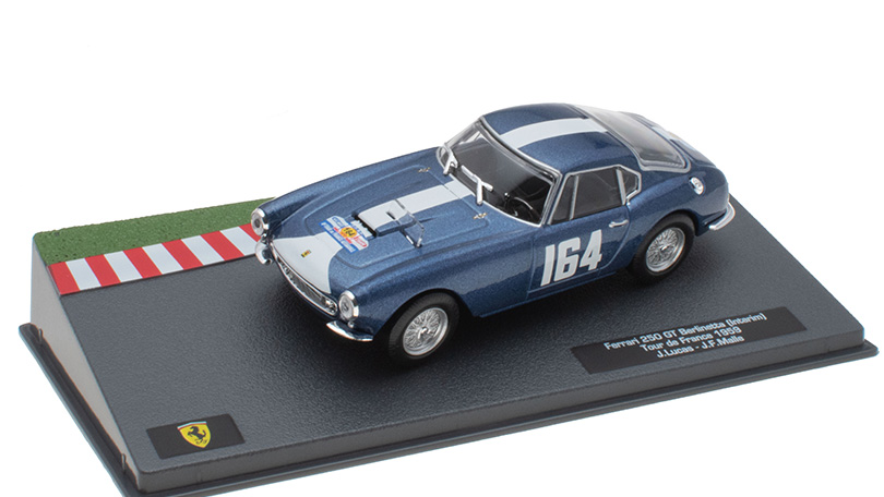 Ferrari 250 GT Berlinetta #164 Tour de France 1:43 - SpecialC časopis s modelem