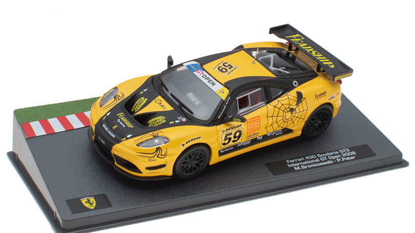 Ferrari 430 Scuderia GT3 International GT Open 1:43 - SpecialC časopis s modelem