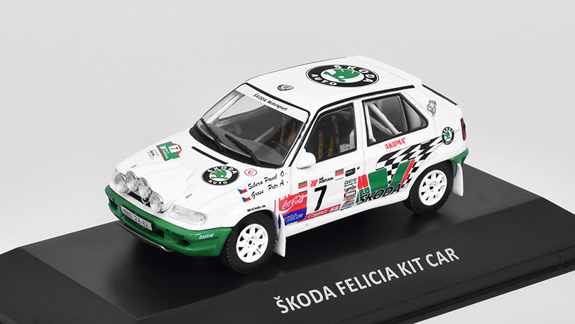 Škoda Felicia Kit Car 1:43 Kaleidoskop slavných vozů časopis s modelem #64