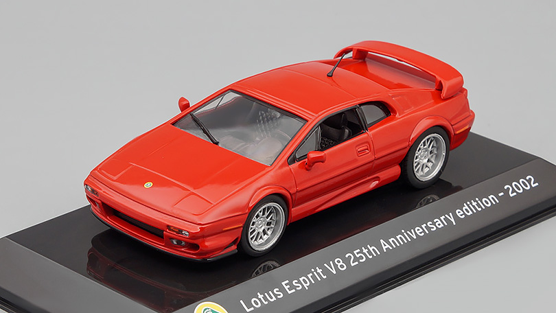 Lotus Esprit V8 25th Anniversary Edition 2002 1:43 - Altaya časopis s modelem