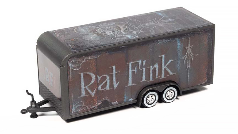 Přívěs Rat Fink 2000 2-Assi 1:64 - Auto World