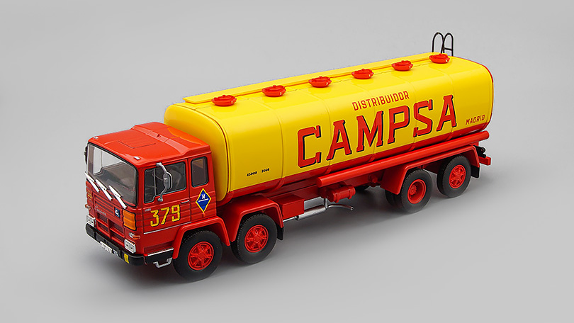 Pegaso 1086 / 52 Distribuidor Campsa 1973 Madrid - 1:43 časopis s modelem