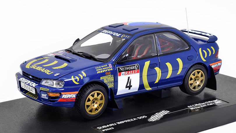 Subaru Impreza 555 #4 RAC Rally 1995 McRae / Ringer - 1:18 Sun Star