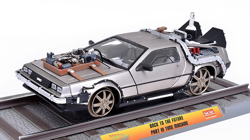 DeLorean Railway - Back To The Future 3 - 1:18 Sun Star