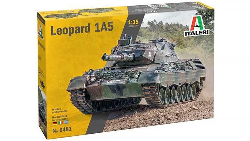 Tank Leopard 1A5 1998 1:35- stavebnice Italeri