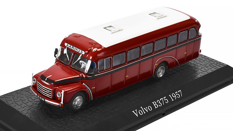 Volvo B375 1957 autobus - 1:72 Atlas Bus Collection