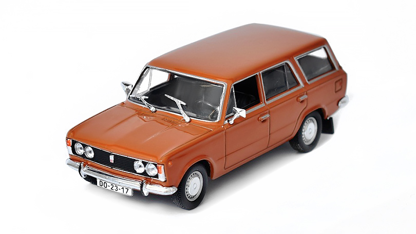 Fiat 125P Kombi 1:43 - Kultovní auta ČSSR - časopis s modelem BAZAROVÉ ZBOŽÍ