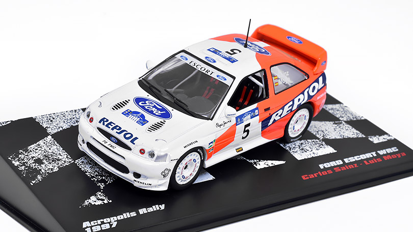 Ford Escort WRC #5 Rally Acropolis 1997 1:43 DeAgostini časopis s modelem #36