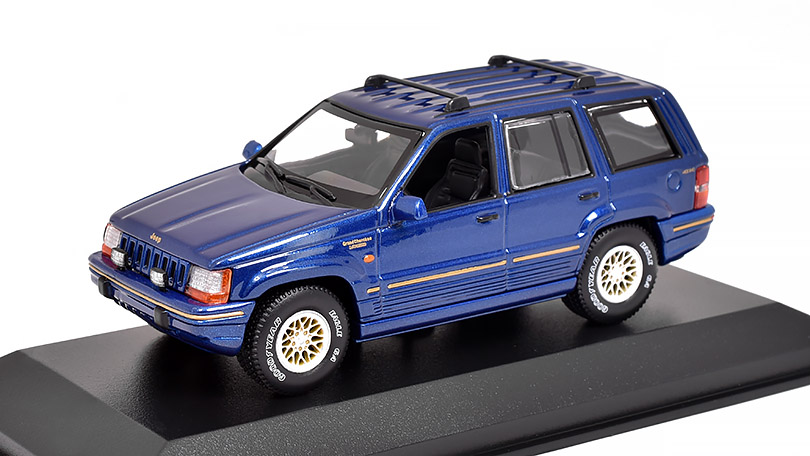 Jeep Grand Cherokee 1995 modrá 1:43 - MAXICHAMPS