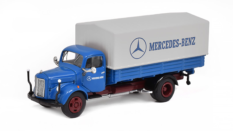 Mercedes L3500 korba s plachtou Mercedes-Benz 1:87 - Schuco