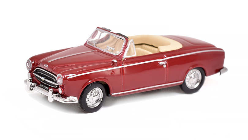 Peugeot 403 Cabriolet Open 1957 1:87 - NOREV 