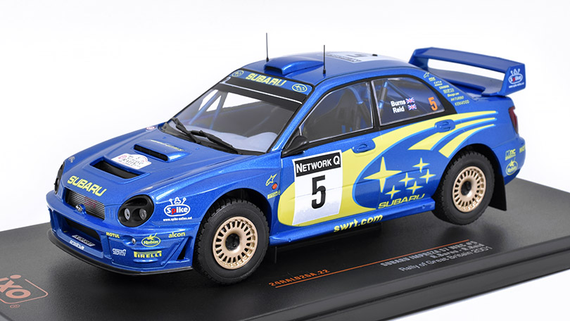 Subaru Impreza S7 #5 Rallye WM R. Burns / R. Reid 1:24 - IXO Models