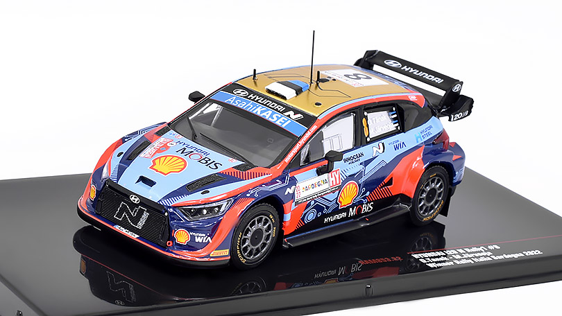 Hyundai i20 N Rally1 #8 Rally Italia Sardegna 2022 1:43 - IXO Models