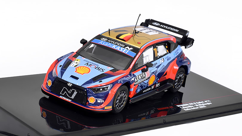 Hyundai i20 N Rally1 #11 Rally Safari 2022 1:43 - IXO Models