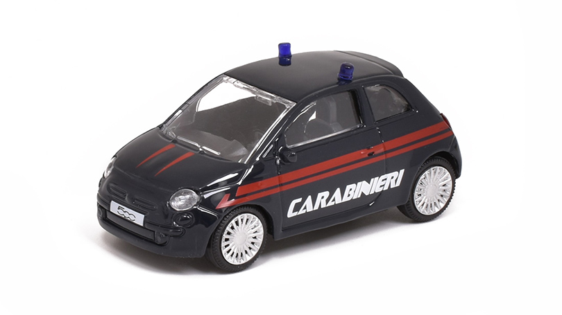 Fiat Nuova 500 Carabinieri 2007 1:43 - Norev 