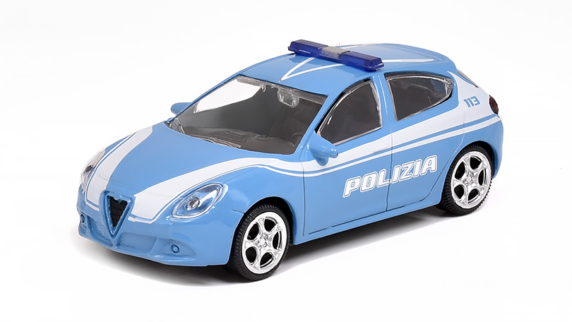 Fiat Nuova 500 Polizia 2007 1:43 - Mondo Motors