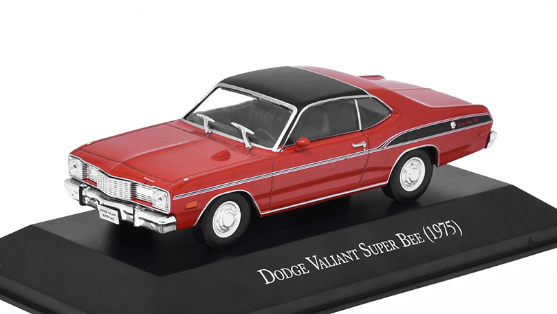 Dodge Valiant Super Bee 1975 1:43 - DeAgostini časopis s modelem