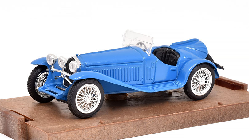 Alfa Romeo 2300 1931 modrá - 1:43 Brumm - Model ze sbírky