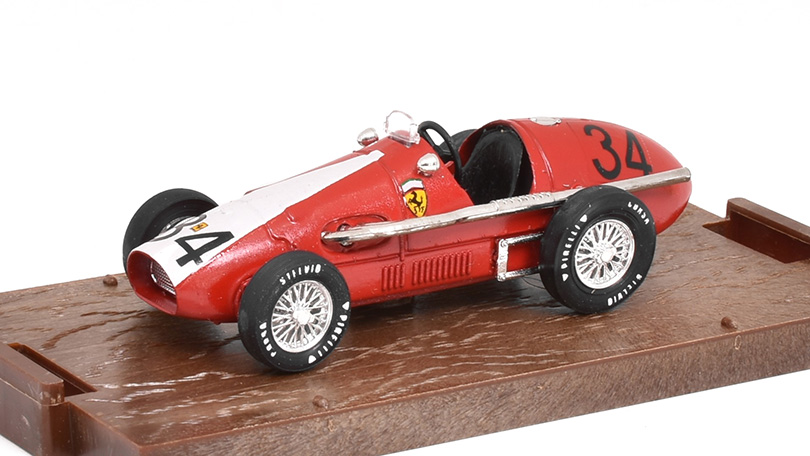 Ferrari 500 F.2 #34 180HP 1951-1953  - 1:43 Brumm - Model ze sbírky