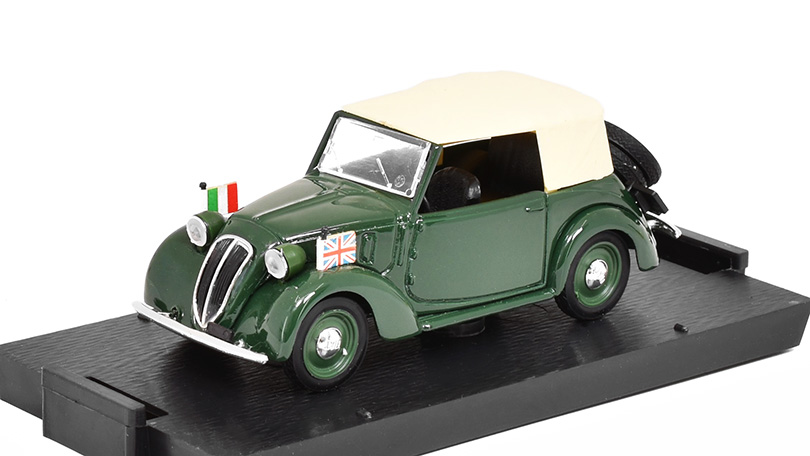 Fiat 508 C Cabriolet 1100 HP 32 1937-1939 1:43 - Brumm - Model ze sbírky