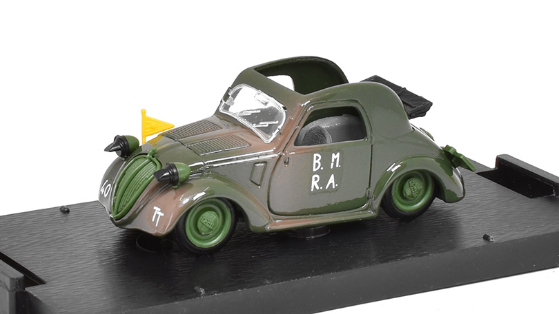 Simca 5 Militare D-Day 1944 1:43 - Brumm - Model ze sbírky