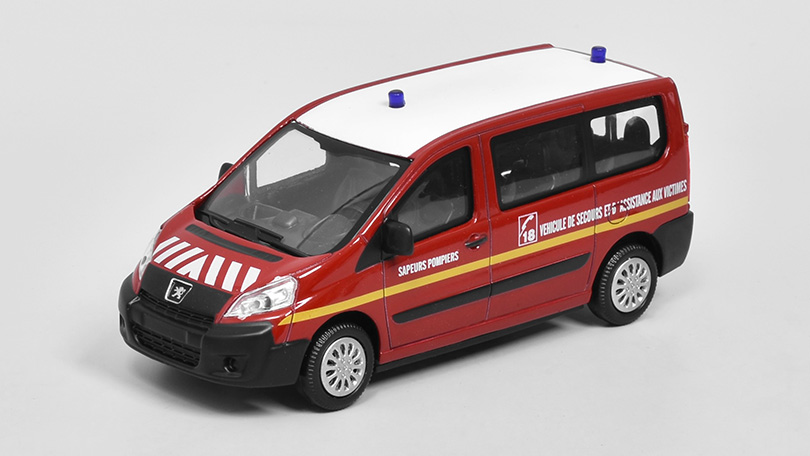 Peugeot Expert Minibus Sapeurs Pompiers 2007 1:43 - Mondo Motors