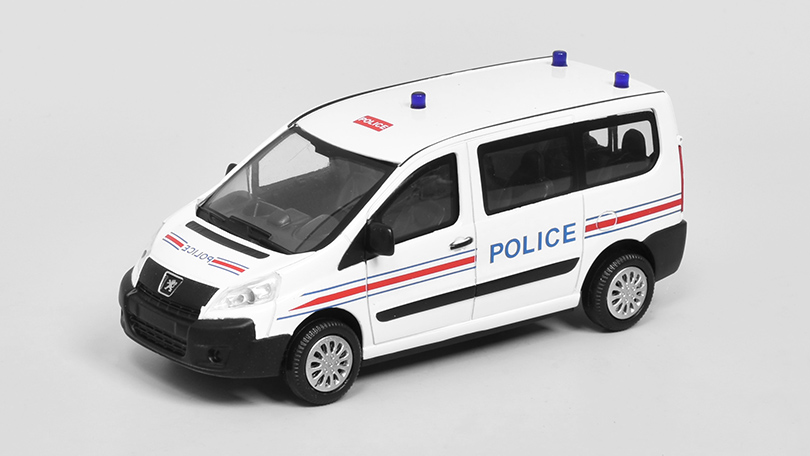 Peugeot Expert Minibus Police 2007 1:43 - Mondo Motors