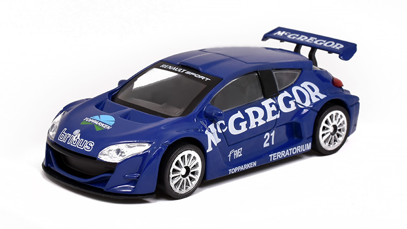 Renault Megane V6 #21 Team Mc-Gregor 2009 1:43 - Mondo Motors