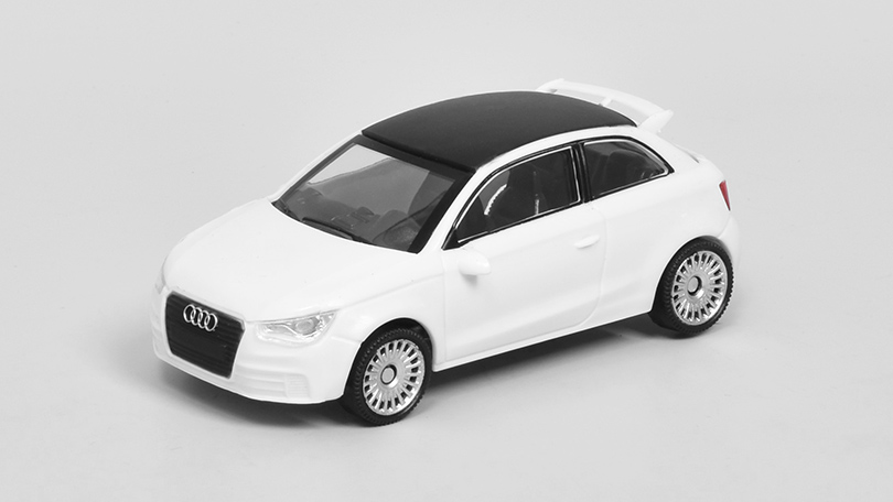 Audi A1 2015 bílá 1:43 - Mondo Motors