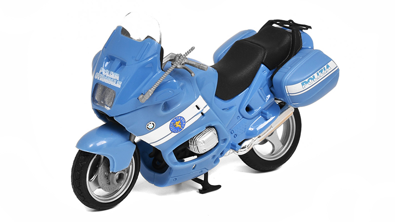 BMW R1200RT Polizia 2001 motorka 1:18 - Mondo Motors