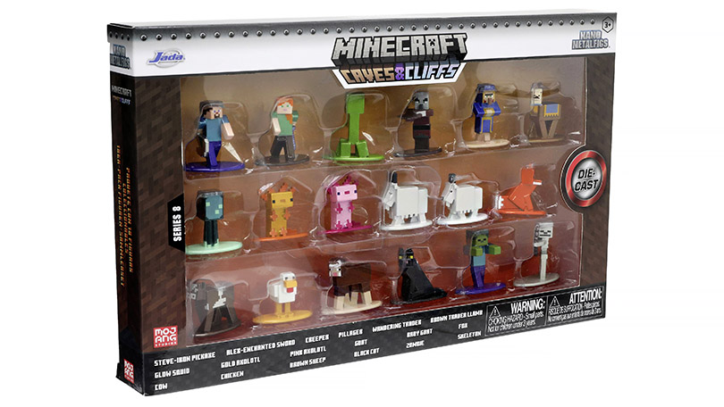 Sada figurek Minecraft 18 ks - 1:24 Jada Toys